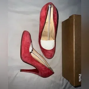 Christian Louboutin | Shoes | Christian Louboutin Ron Ron 0  Ron Ron 100 Veau Velours Christian Louboutin heels main image 2